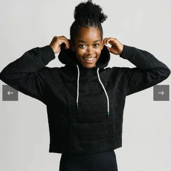 Zyia quilted hoodie hotsell